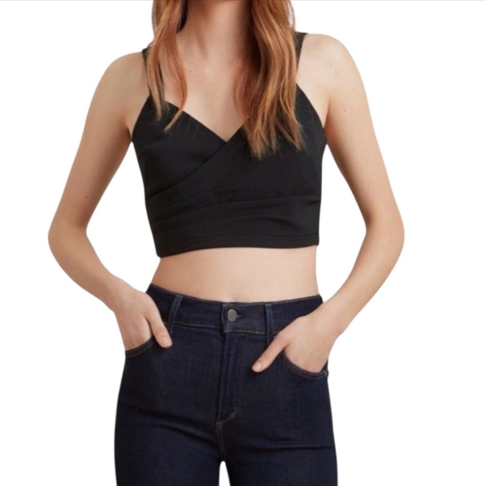 ARTIZIA TALULA Women’s XS Black Lincoln Bra Crop Top
